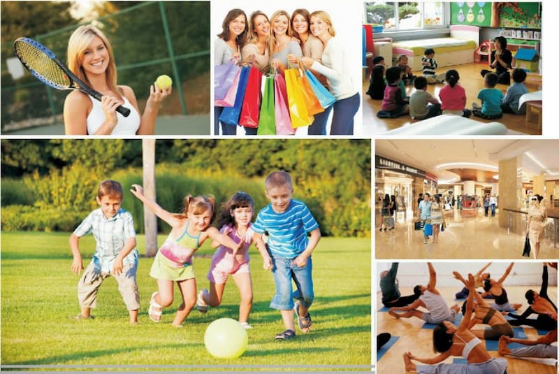 Quy hoạch tiện ích đồng bộ ngay trong lòng dự án