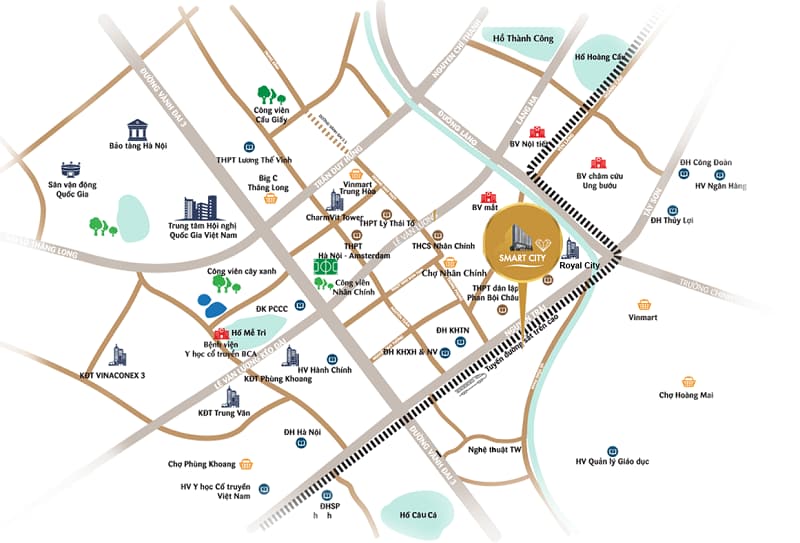 Vị trí Vinhomes Galaxy đắc địa