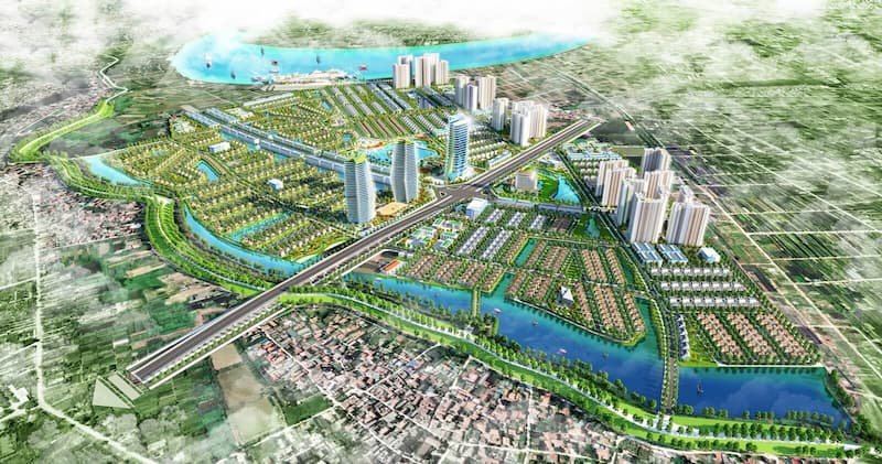 Hình ảnh phối cảnh dự án Alluvia City – Phát triển bởi chủ đầu tư Xuân Cầu Holdings